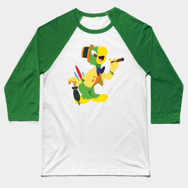 Jose Carioca Baseball T-Shirt by dhartist